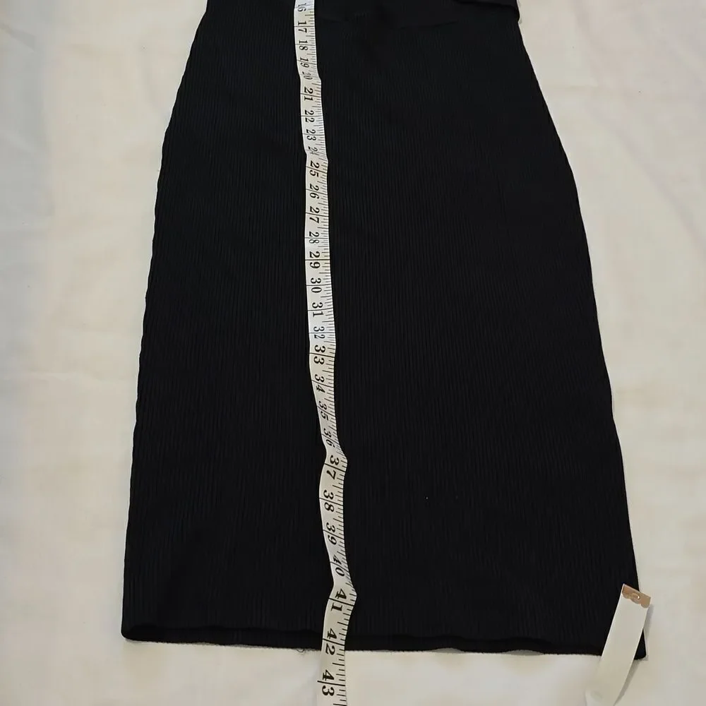 Bebe‎ Cold Shoulder Ribbon Dress size large NWT